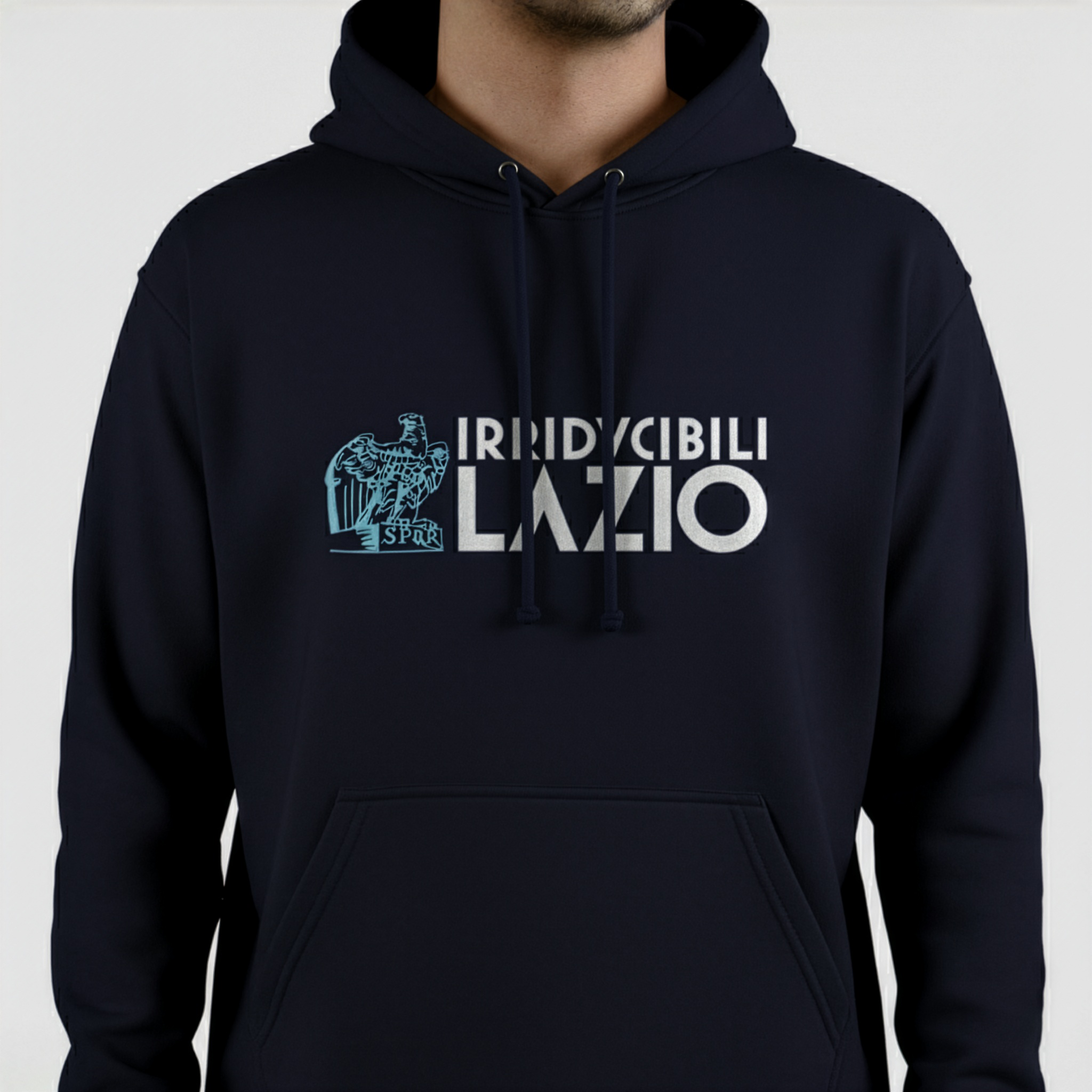 Felpa con Cappuccio "Irriducibili Lazio"