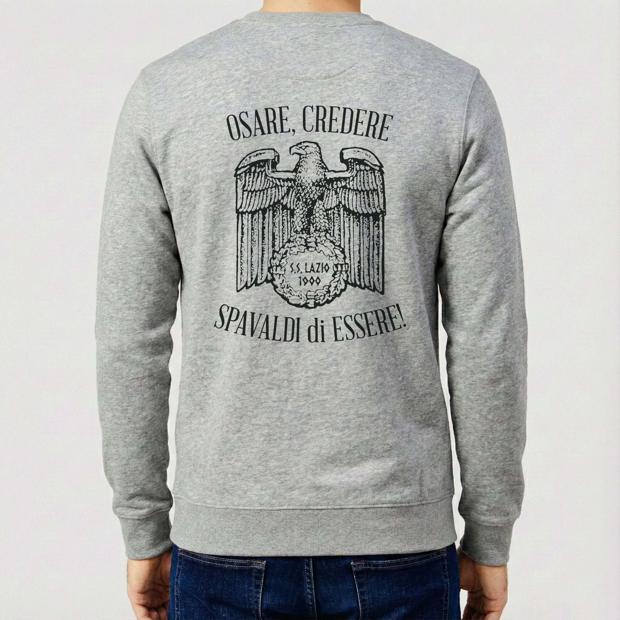 Felpa senza Cappuccio "Spavaldi di Essere - X Anno IRR"